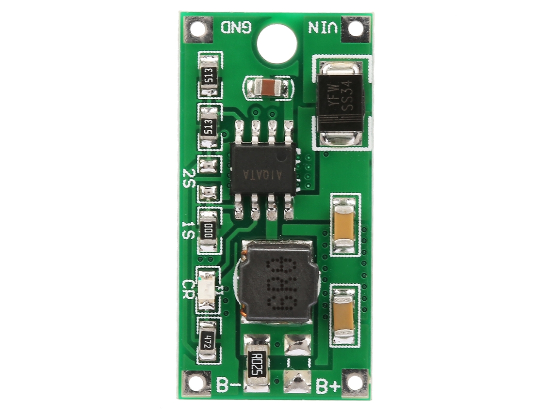 Módulo Carregador De Bateria Li-ion 18650 1s/2s/3s 5-23v Para 4.2v/8.4v/12.6v (1s-1a)