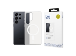 Capa Protetora Ultra 3mk Smoke Magcase Para Samsung Galaxy S25