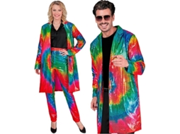 Fantasia ou Casaco Fashion Party neon multicolor para adulto