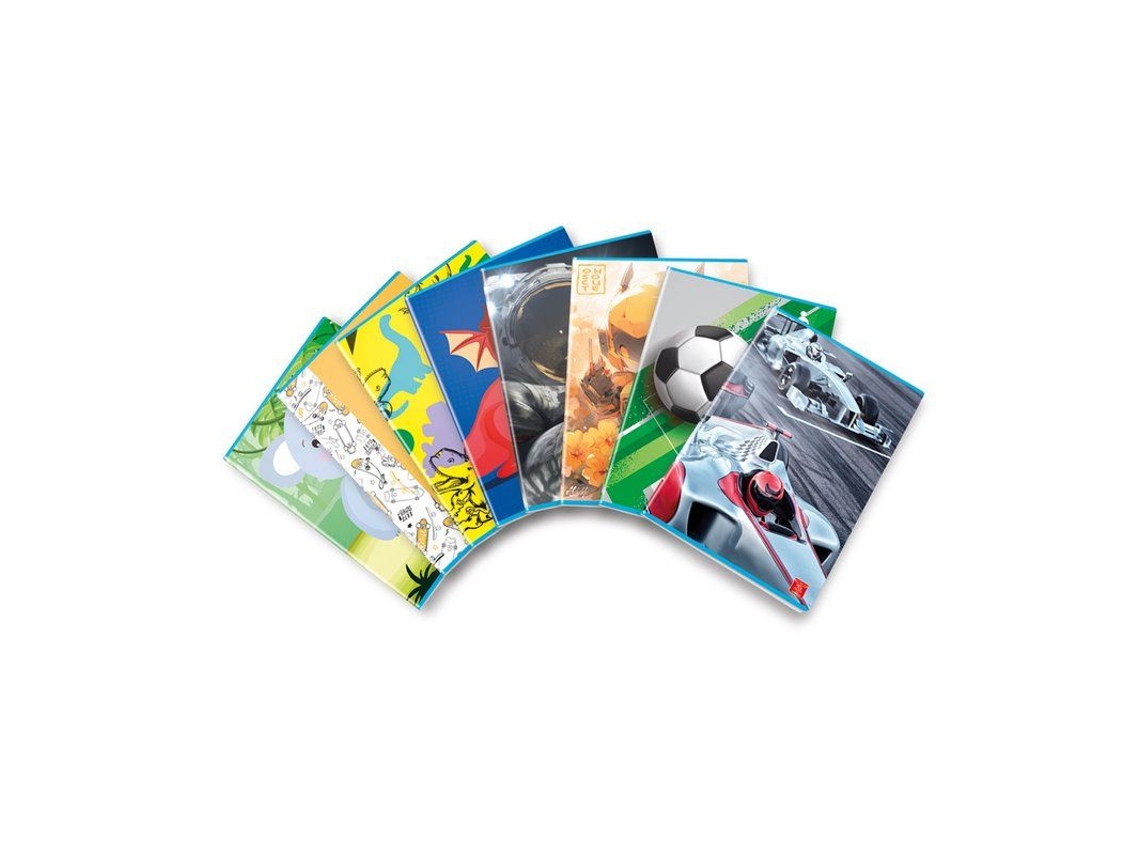 02330330q Pigna Caderno e Bloco Multicolorido