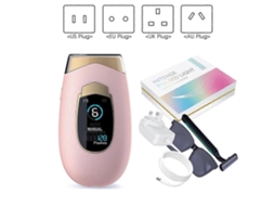 zs Lcd 990.000 Flashes 6 Níveis Corpo Perna Permanente Depilação A Laser Máquina Spray Para Mulheres Biquini Casa Depilador Ipl Portátil