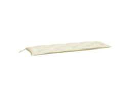 Garden Bench Cushion, Garden Bench Cushions Vidaxl Branco Tecido (150 X 50 X 7 Cm)