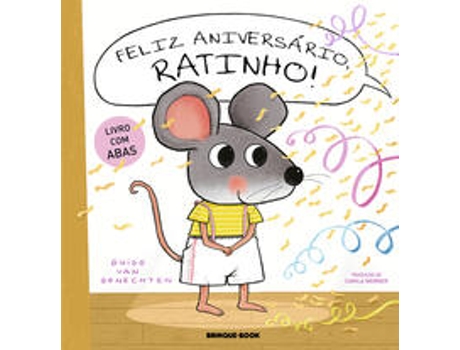 Livro Feliz Aniversário, Ratinho! De Guido Van Genechten (português Do Brasil)