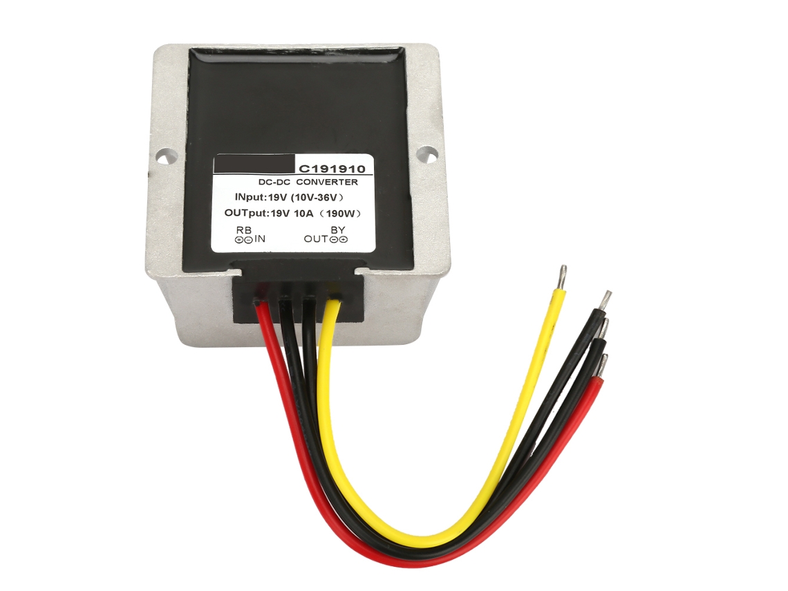 Módulo Regulador de Voltaje Auto Step Up/down 10 36v para 19v 10a