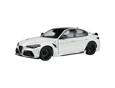SOLIDO Alfa Romeo Blanco Trofeo Carro Modelo em Escala 1:18