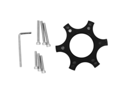 Rebe-base Adaptador Para Volante Gaming Riser Block Compatível Com Thrustmaster T300rs Preto