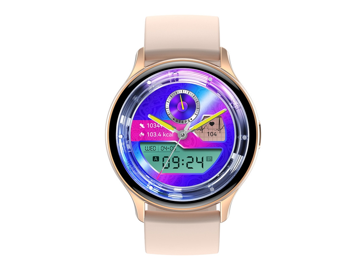 Smartwatches Multifuncional, Tela De 1.43 Polegadas, Detecção De Saúde, Rosa Yizhood