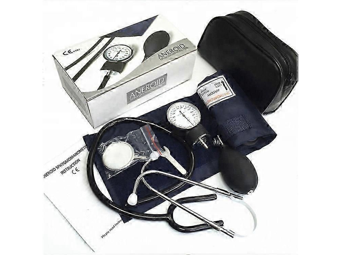 Monitor De Pressão Arterial Manual Clássico De Mesa, Sem Mercúrio, Para Monitoramento Da Pressão Arterial Em Casa. Ideal Para Cuidados Com A Saúd