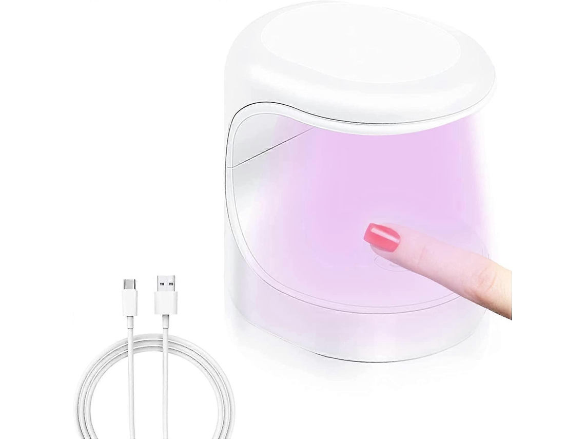 Mini Lâmpada Uv Para Unhas, Secador De Unhas Em Gel Led, Lâmpada Uv, Ferramentas De Manicure Caseira. Ly Ebike
