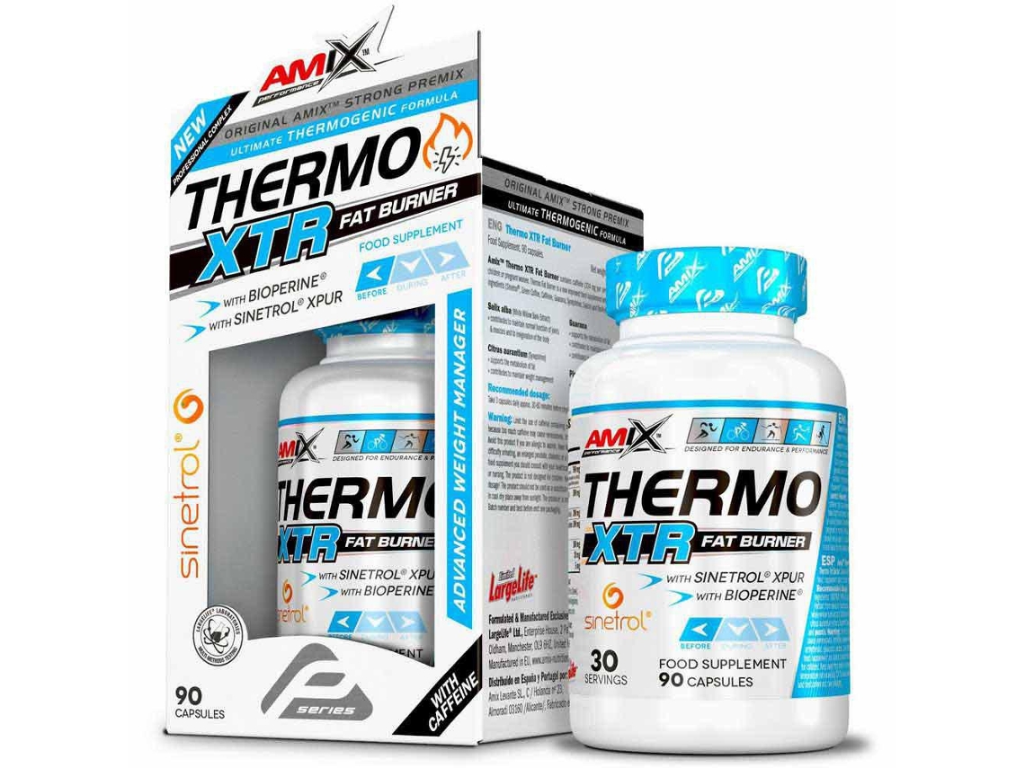 Amix Thermo Xtr Queimador de Gordura 90 Unidades Sabor Neutro
