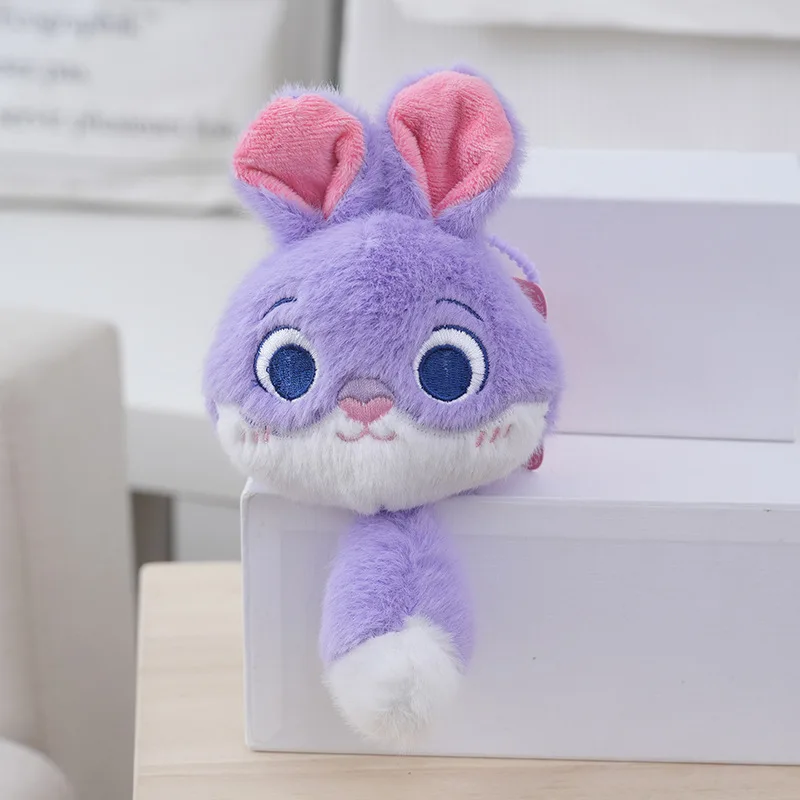 Chaveiro de Pelúcia Zootopia de 17 Cm MDUG (roxo)