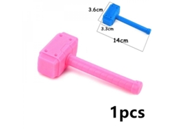 Ferramenta Criativa Technic Martelo Alicates Removedor de Clips para Construção Diy Rosa