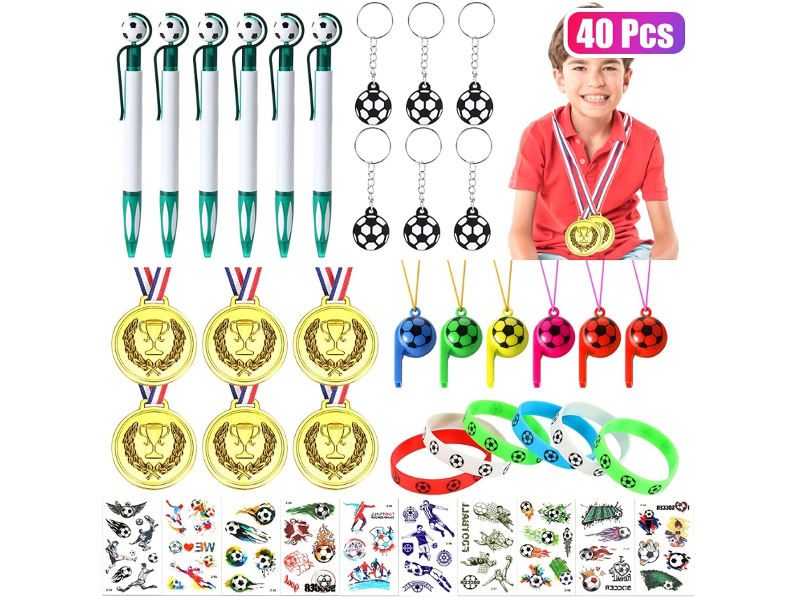 Mali kit de Brinquedos de Futebol 40 72pcs Presentes Festa de Futebol Brindes para Torcedores