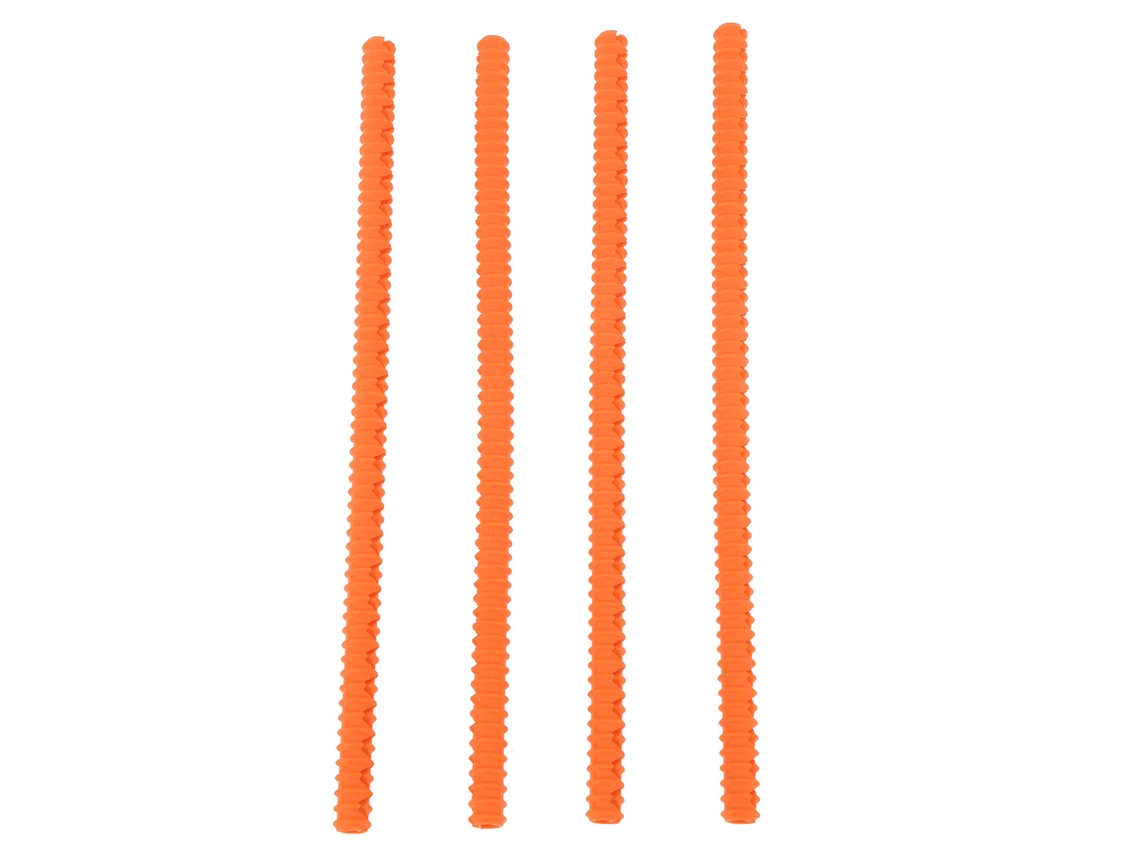 Protetor De Prateleira De Forno Silicone Resistente Ao Calor Laranja 4pcs
