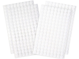 540 Clipes Velcro 10mm Autoadesivos Branco, para Diversas Superfícies ZYBLSSBB