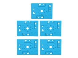 5pcs Tapete De Silicone Multifuncional Resistente Ao Calor Para Reparo E Alinhamento De Peças Eletrônicas Na Soldagem