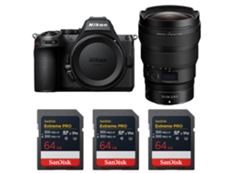 Z5 Ii + 14 24mm F/2.8 S + 3 Sandisk 64gb Extreme Pro Uhs ii Sdxc + Ebook “20 Dicas para Fotos Que Impressionam” NIKON