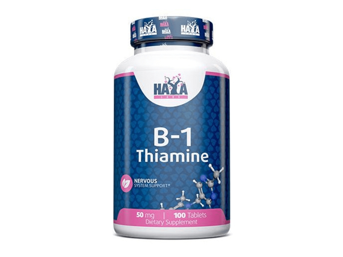 Vitamin B1 Thiamine 50mg - 100 Tablets De Haya Labs