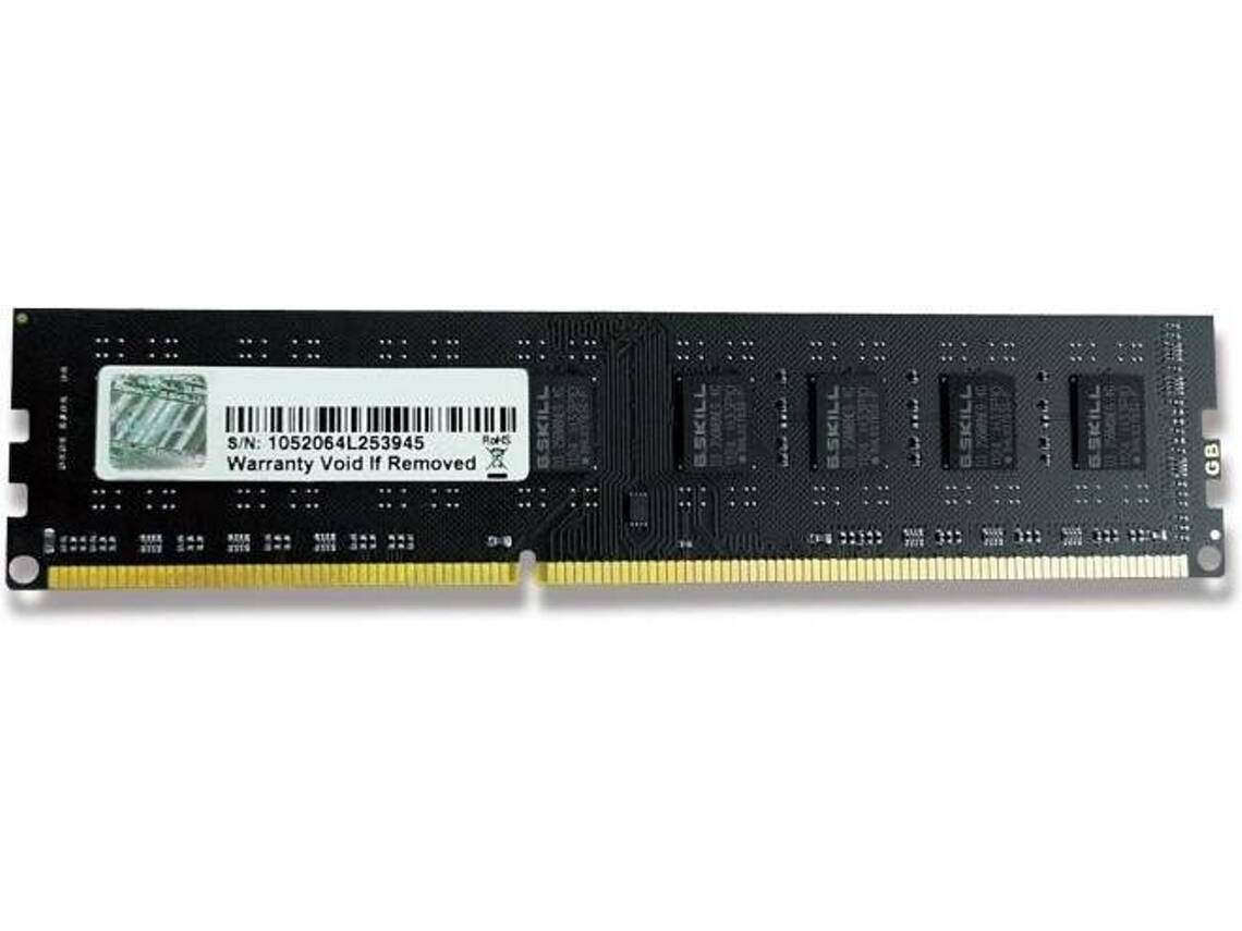 Memória RAM DDR3 GSKILL F31600C11S8GNT (1 x 8 GB 1600 MHz CL 11