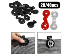 Clips para Tela de Sombra 20pcs | S/MARCA