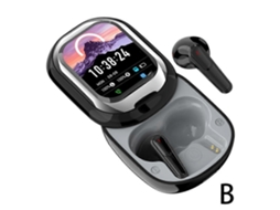 Fones De Ouvido Sem Fio Bluetooth Com Tela Sensível Ao Toque Led Inteligente E Controle Deslizante Ly Ebike
