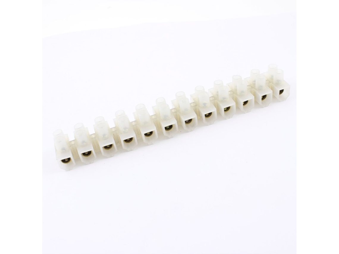 Conectores de Fio 6 Mm, 12 Tiras Barreira Conexão Parafuso Posicionamento 60 a CHABERLU