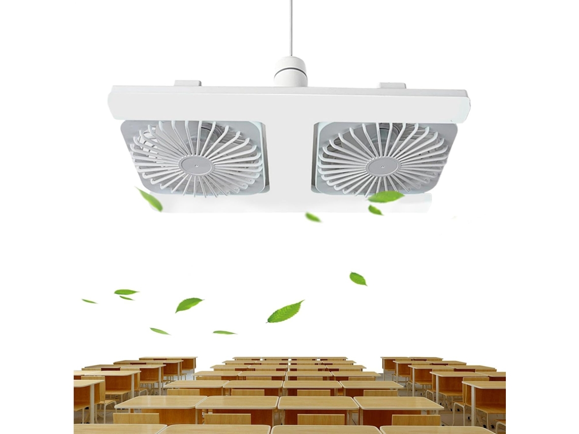 Ventilador De Teto Com Soquete Para Lâmpada, Base Rosca E27 E