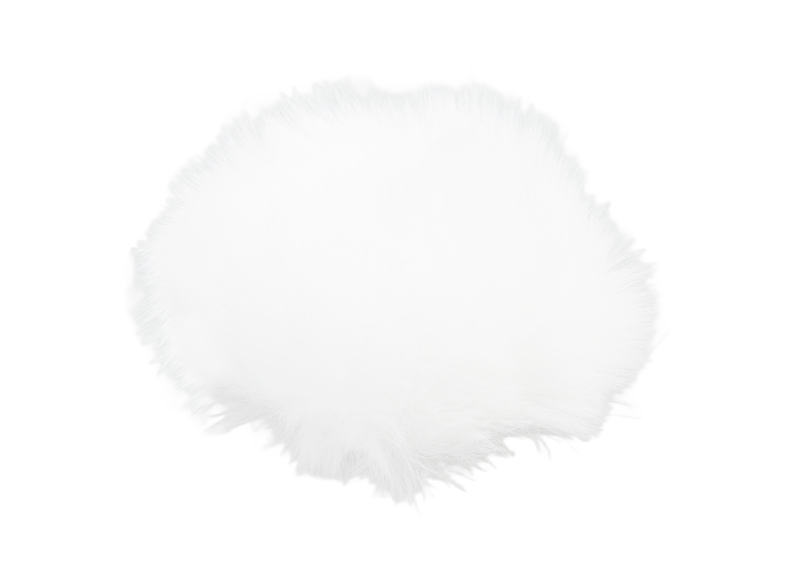 Paraviento De Pelo Artificial Para Micrófono Lavalier Lapel, Funda Antiviento Clip On De Pelo Blanco