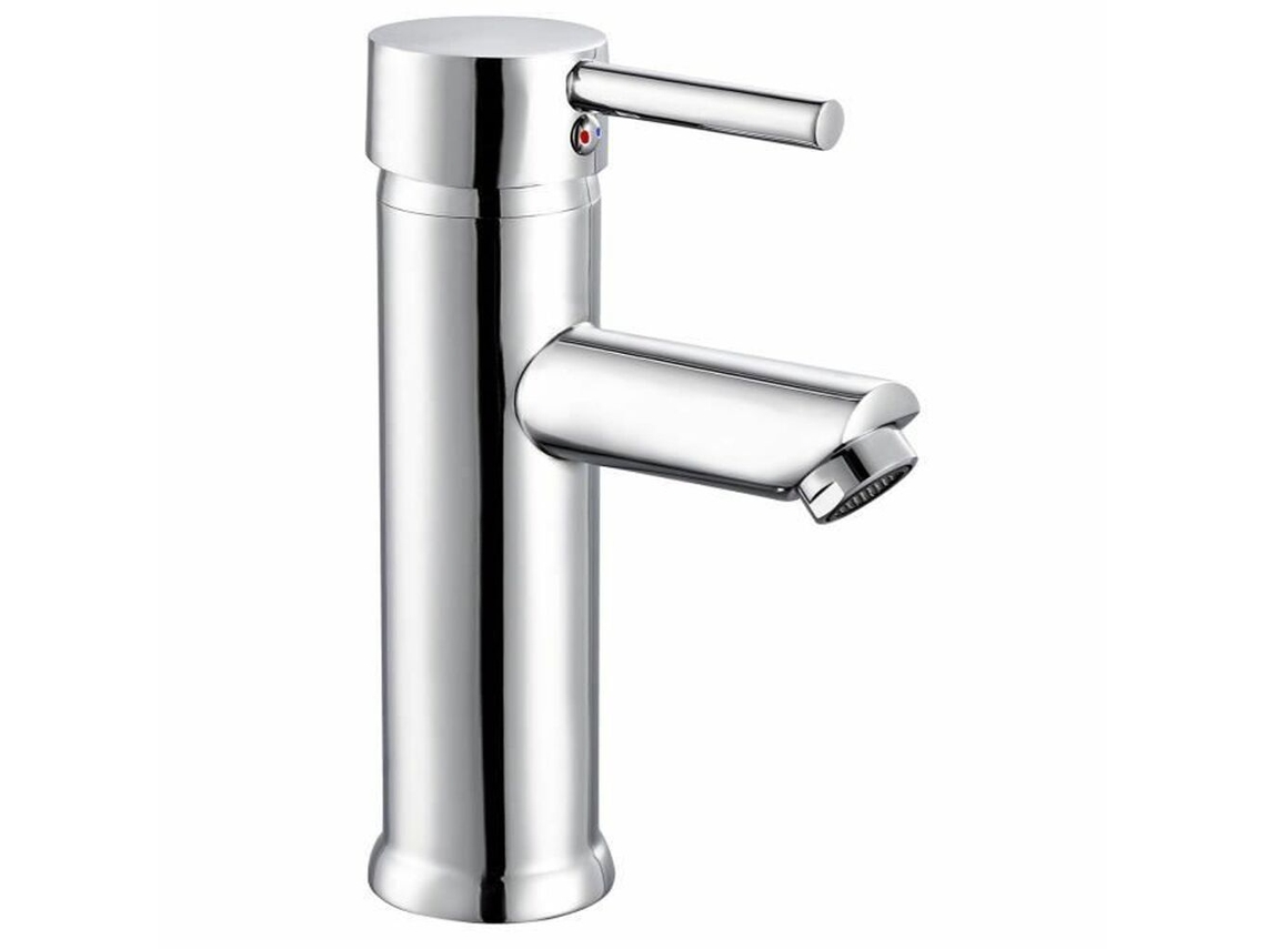Torneira de Lavatório ROUSSEAU Monocomando Dover Aço Inoxidável Latão