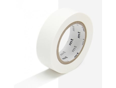 Fita Adesiva Monocromática Branco Fosco 1,5 cmx7 M YOUDOIT