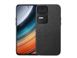 Capa De Celular Em Pu Com Textura De Madeira Para Xiaomi Redmi K40s 5g
