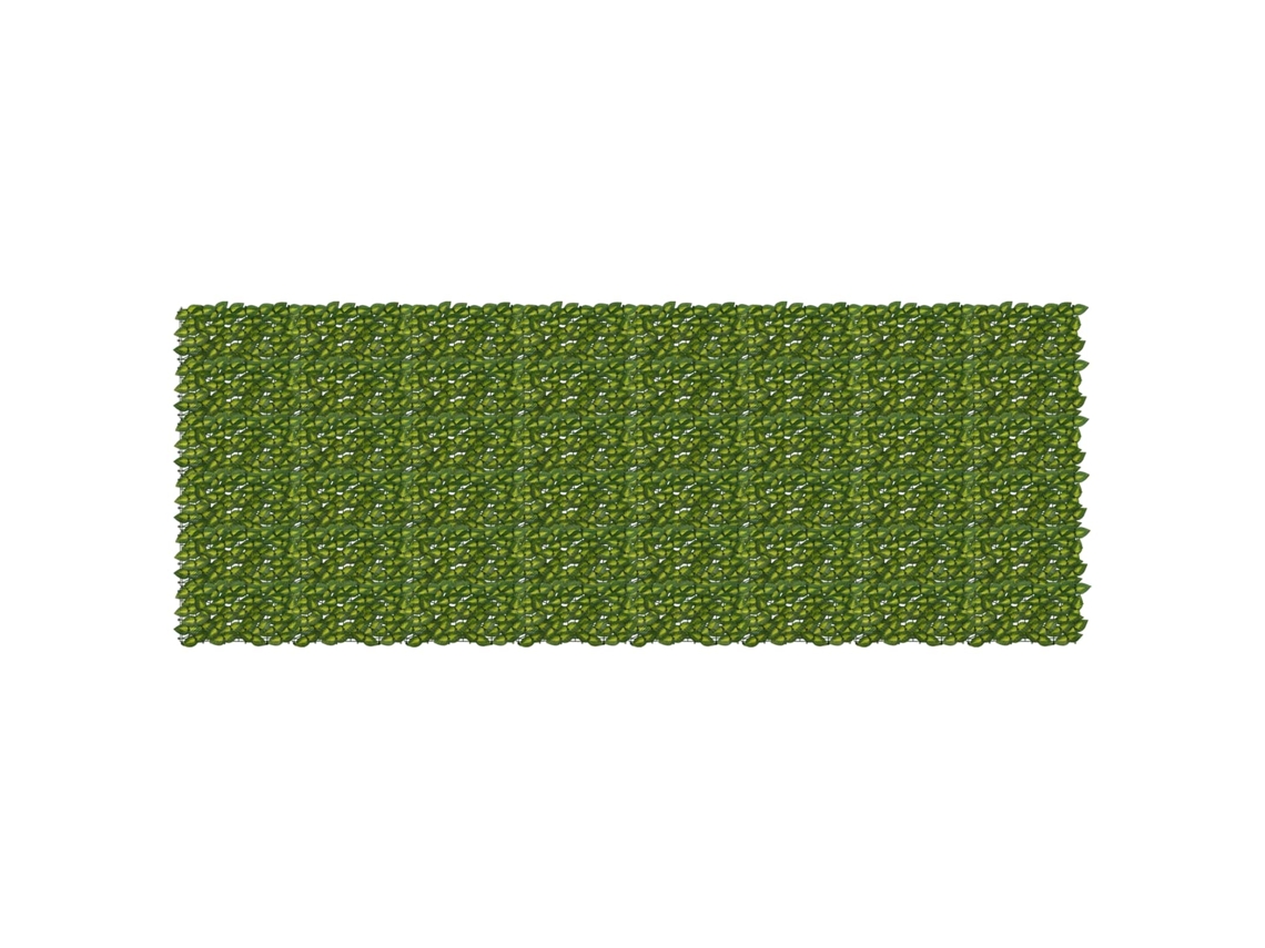 Vidaxl Tela De Varanda Com Folhas Verde E Amarelo 400 X 150 Cm
