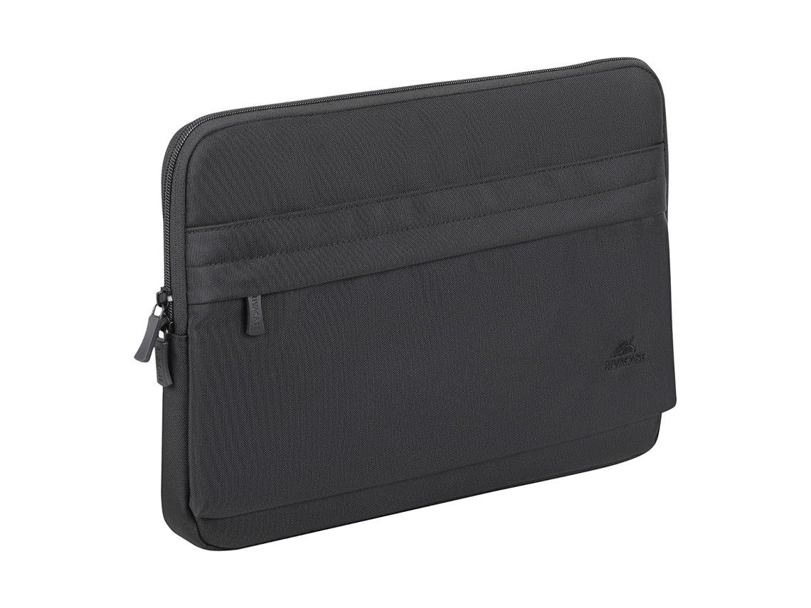 Rivacase Capa de poliéster impermeável para portátil de 13 / 14 polegadas Preto