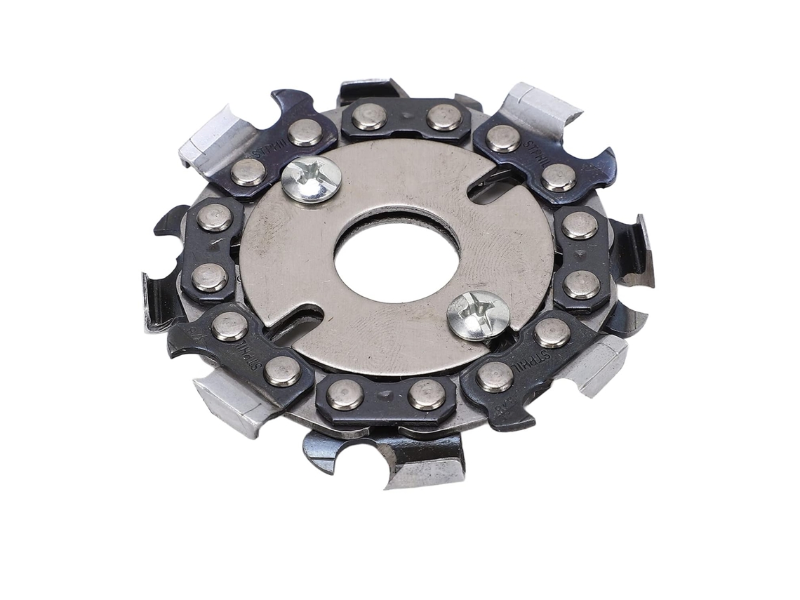 Disco De Esmerilhadeira Circular 2, 5 Polegadas Com 8 Dentes Para Madeira, Disco De Corrente Para Esmerilhadeira Angular