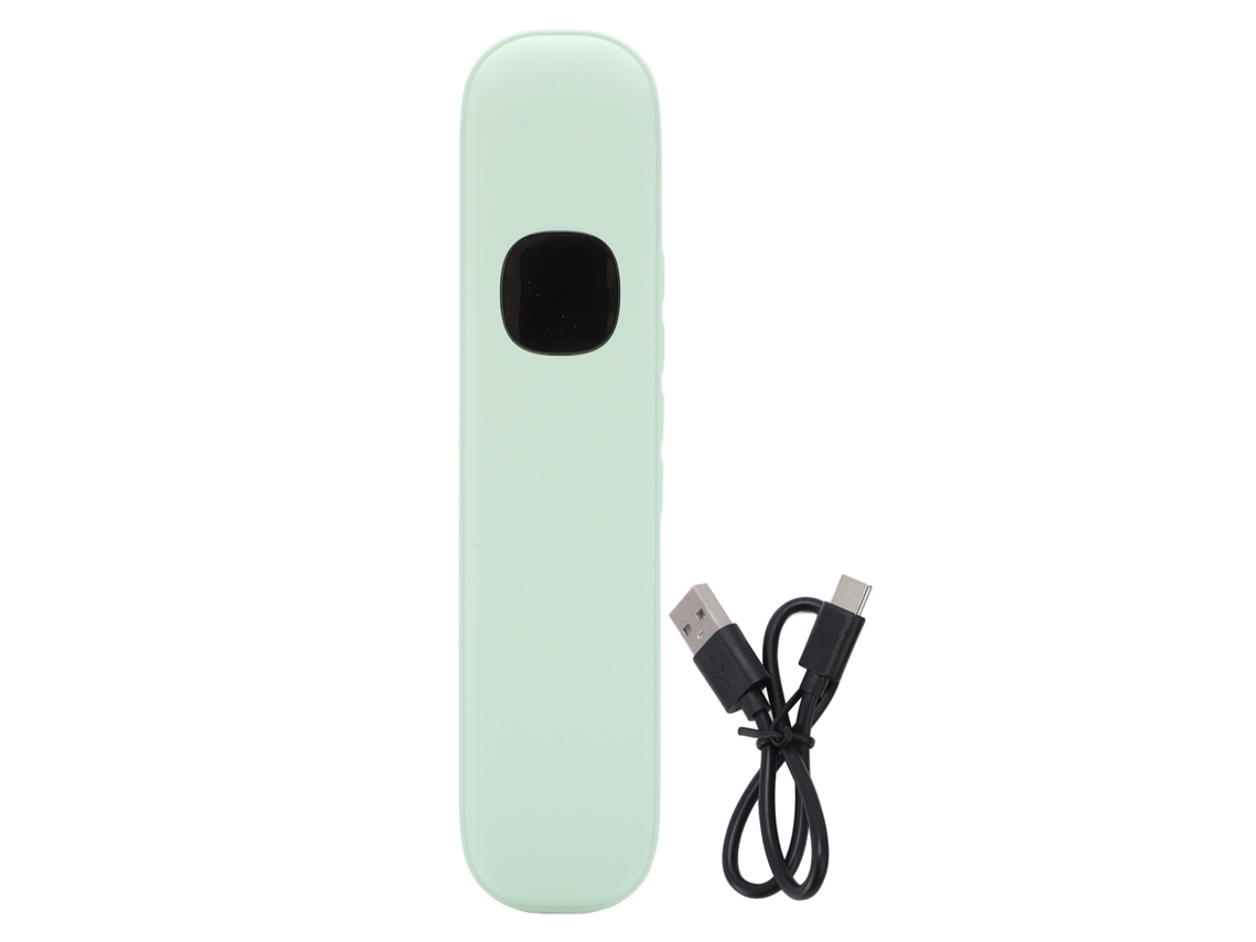 Coluna De Travesseiro Com Condução Óssea Sem Fio Bluetooth Com Ruído Branco E Timer Para Sono Verde