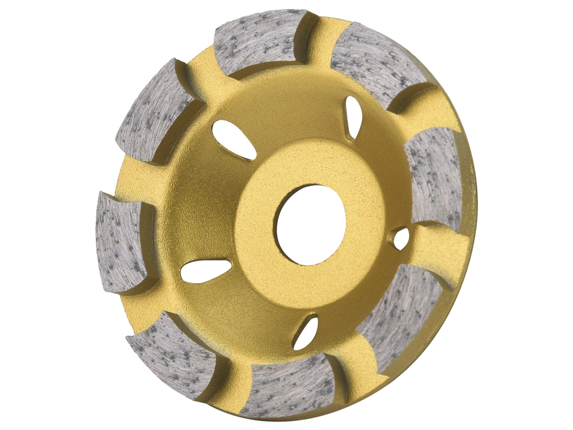 Roda De Moagem Em Diamante Laxiscreed, Segmentos De 80mm Para Betão E Mármore