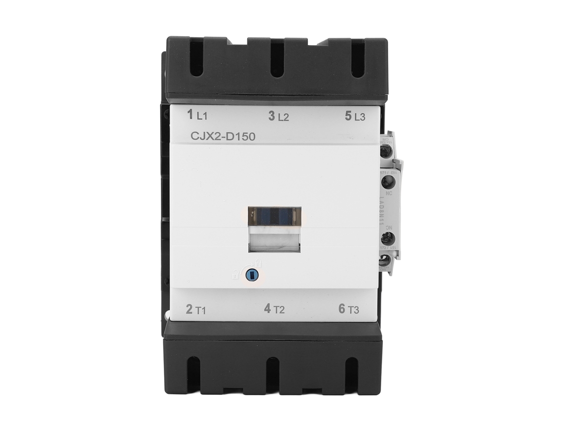 Contator De Corrente Alternada Trifásico Ac110v 150a Com Contatos De Prata E Casing Retardante A Chamas
