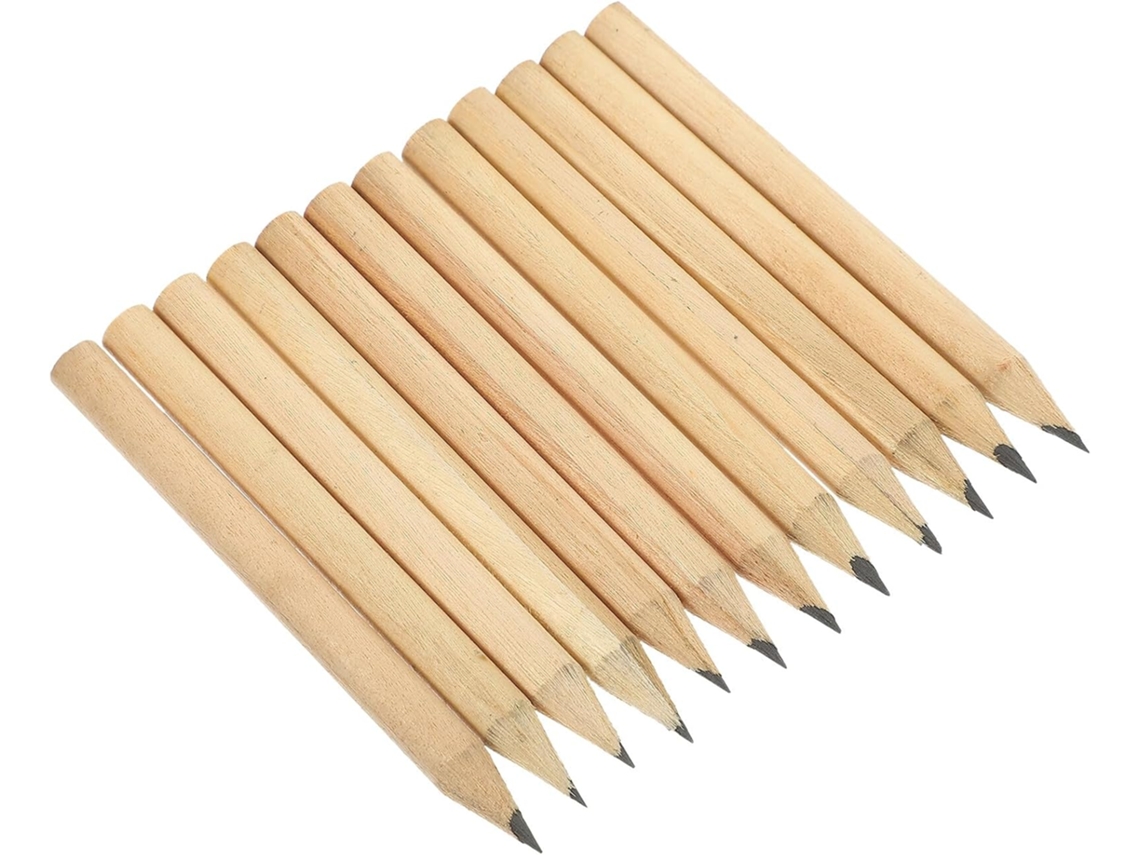 Conjunto de 108 Lápis Curtos Ergonômicos para Meninos e Meninas Ergonômico, para Material Escolar CHABERLU