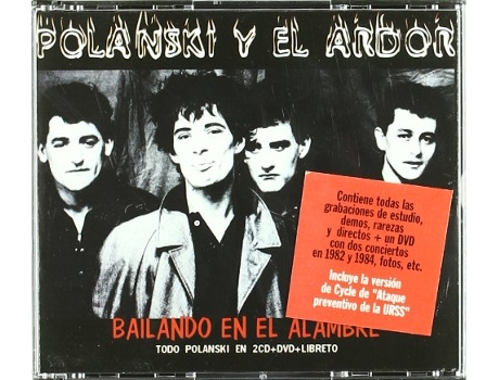Polanski Y El Ardor - Bailando En El Alambre 2cddvd 2006