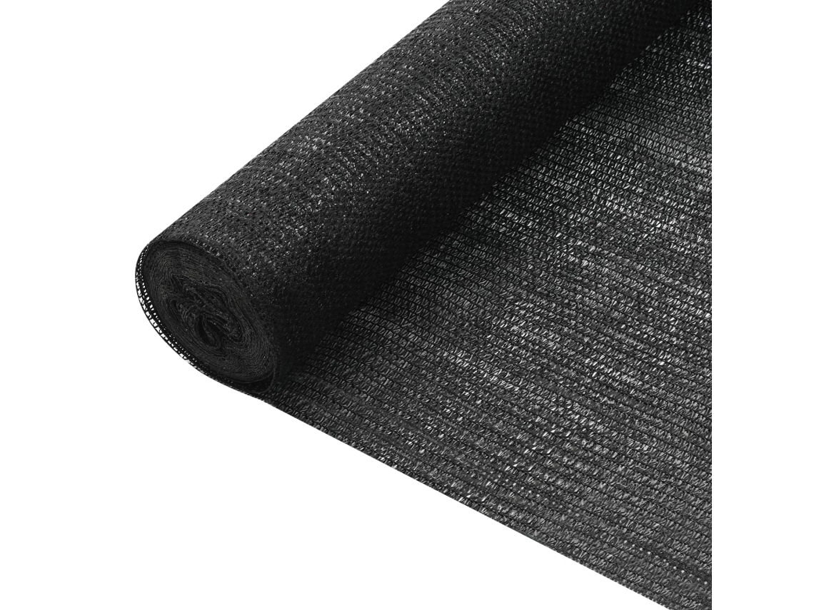 Rede de privacidade VIDAXL Black (120 x 1000 cm)