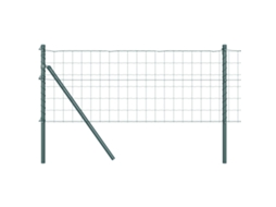 Conjunto 1 Cerca Externa Vidaxl Verde Aço (10 X 0,6 M)