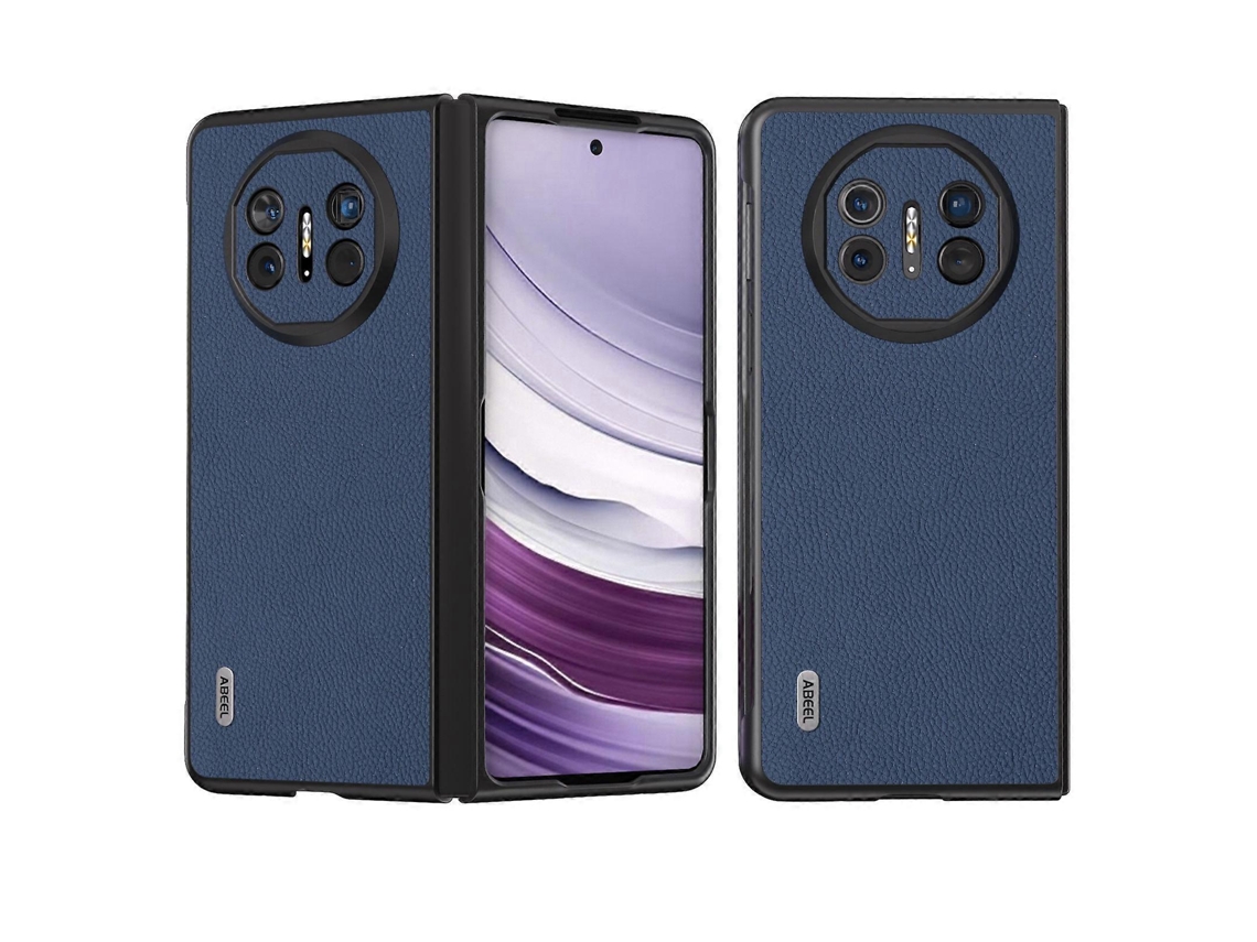 Capa De Celular Abeel Em Couro Textura De Lichia Pc