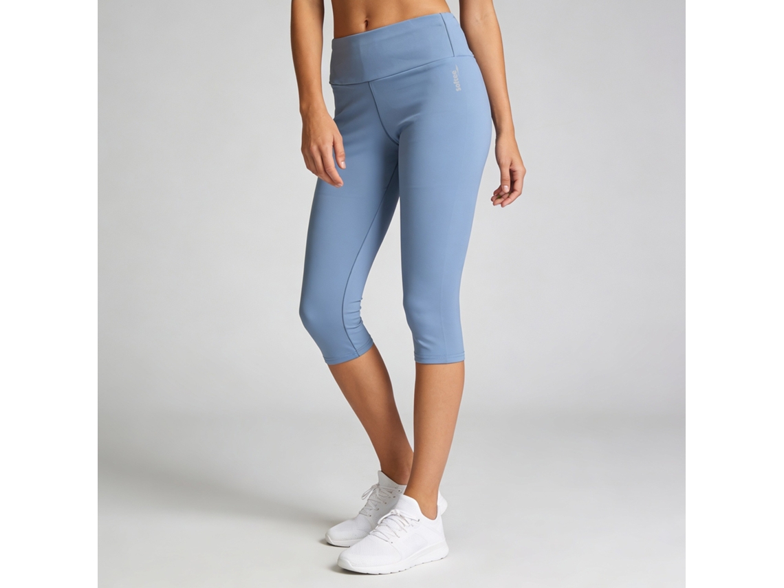 Legging Softee Impulse Capri Azul Acero