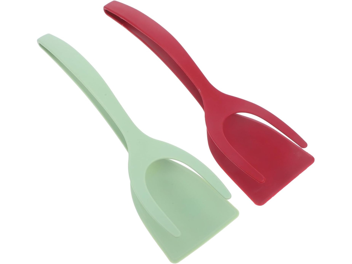 Pinça De Cozinha Luxshiny 2 Peças Para Churrasco E Culinária, Espátula Prática Para Carnes E Ovos, Utensílio De Cozinha