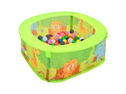 Vidaxl Piscina De Bolas Com 300 Bolas Para Crianças 75x75x32 Cm