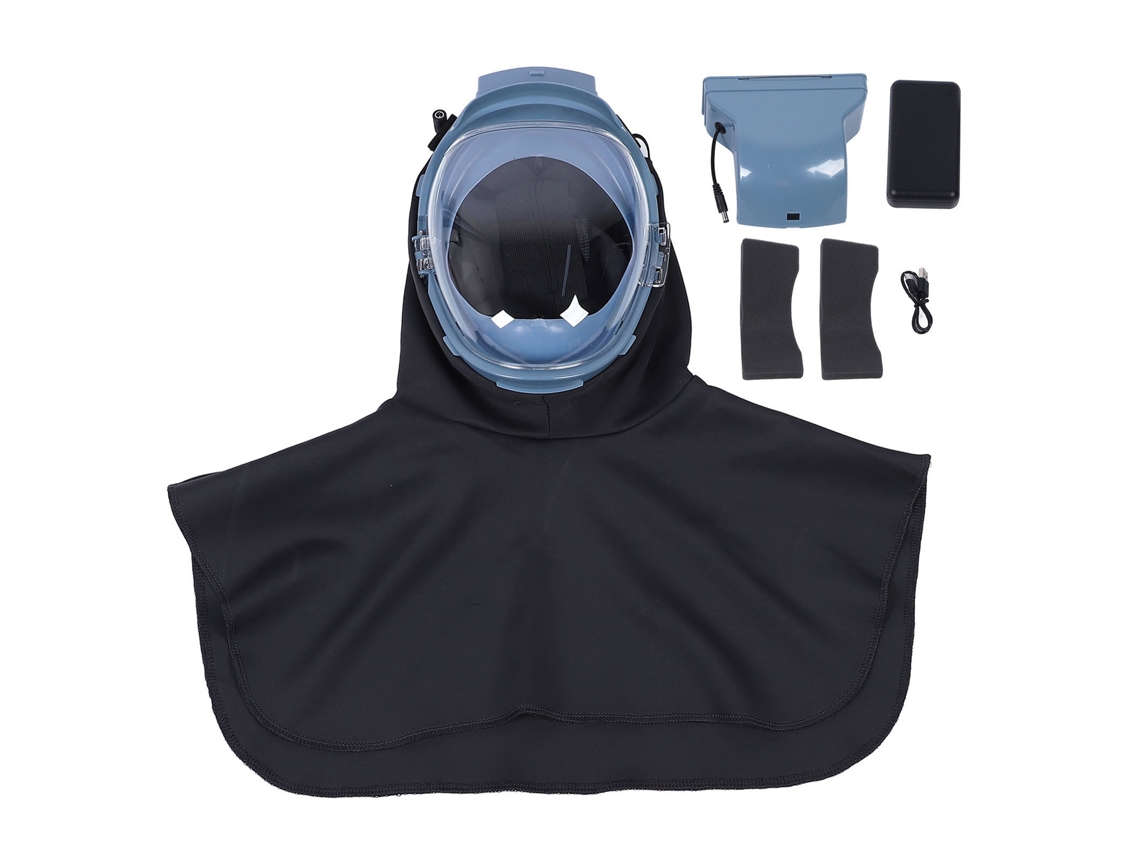 Capuz Antipoeira Industrial com Ventilação Eficiente e Lente Antinevo