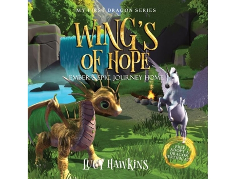 Livro Wings of Hope Embers Epic Journey Home de Lucy Hawkins (Inglês)