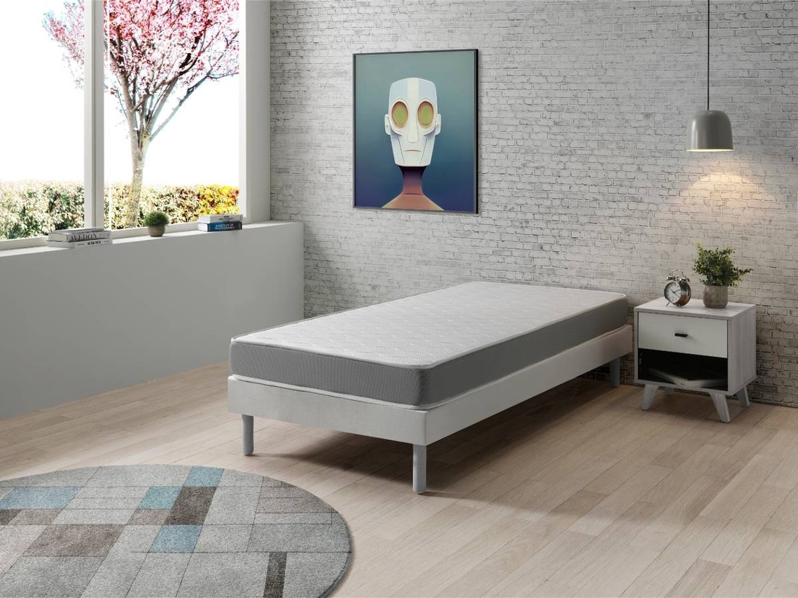 Colchão de espuma 140X190 SHIRA, Altura 14 CM, Ergonómico e respirável