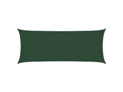 Toldo vela VIDAXL Verde (2x5 m)