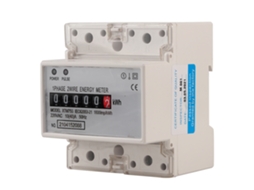 Contador De Energia Elétrico Monofásico 220v 10(40)a Digital Din Rail Kwh